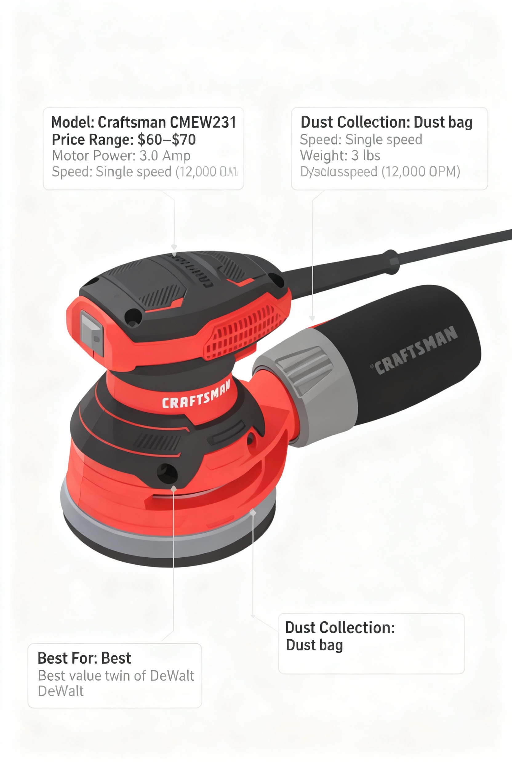Craftsman CMEW231 details
