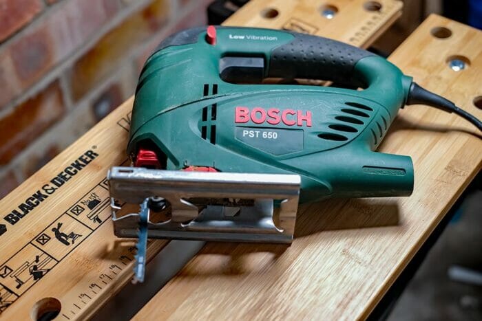jigsaw power tool for DIY beginners