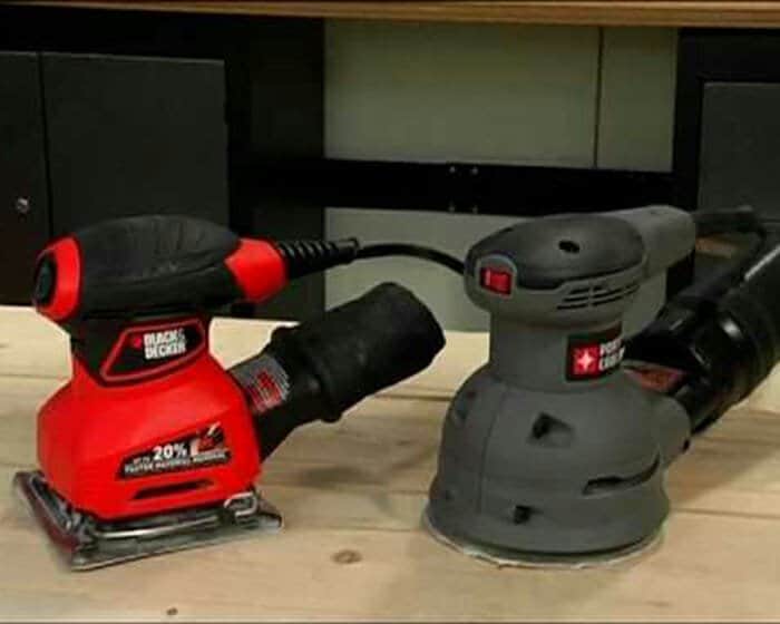 Belt Sanders Vs Orbital Sanders